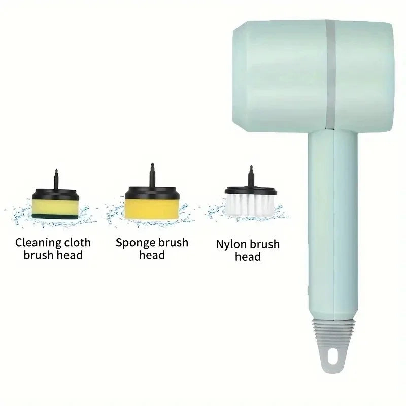 3-in-1 Cordless Electric Spin Scrubber