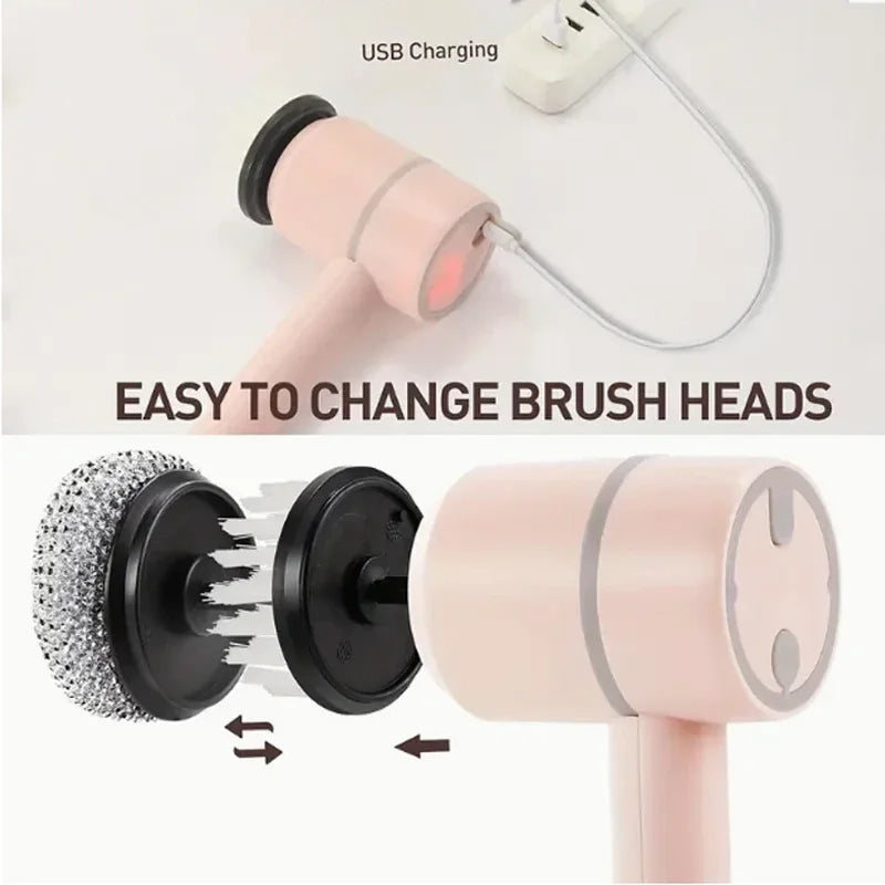 Cordless Electric Spin Scrubber